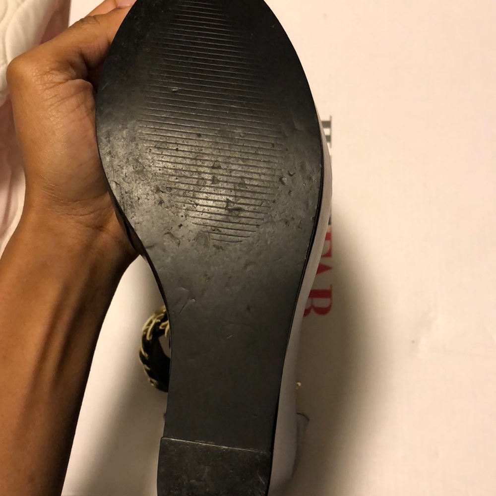 Just Fab Aynshy Black Wedge - Picture 4 of 4